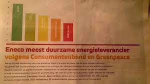 meest duurzame energieleverancier