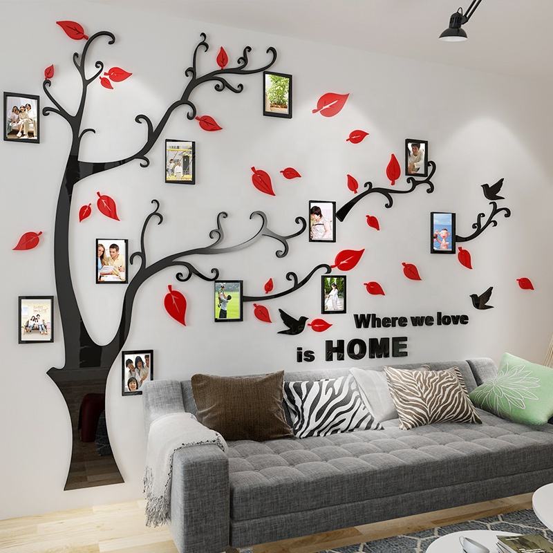 Creatieve Wanddecoratie: Muursticker Fotolijst als Eyecatcher